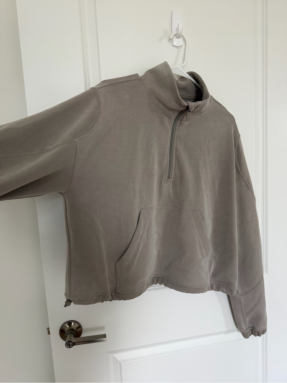 Lululemon Half-Zip Pullover Sweatshirt - Taupe